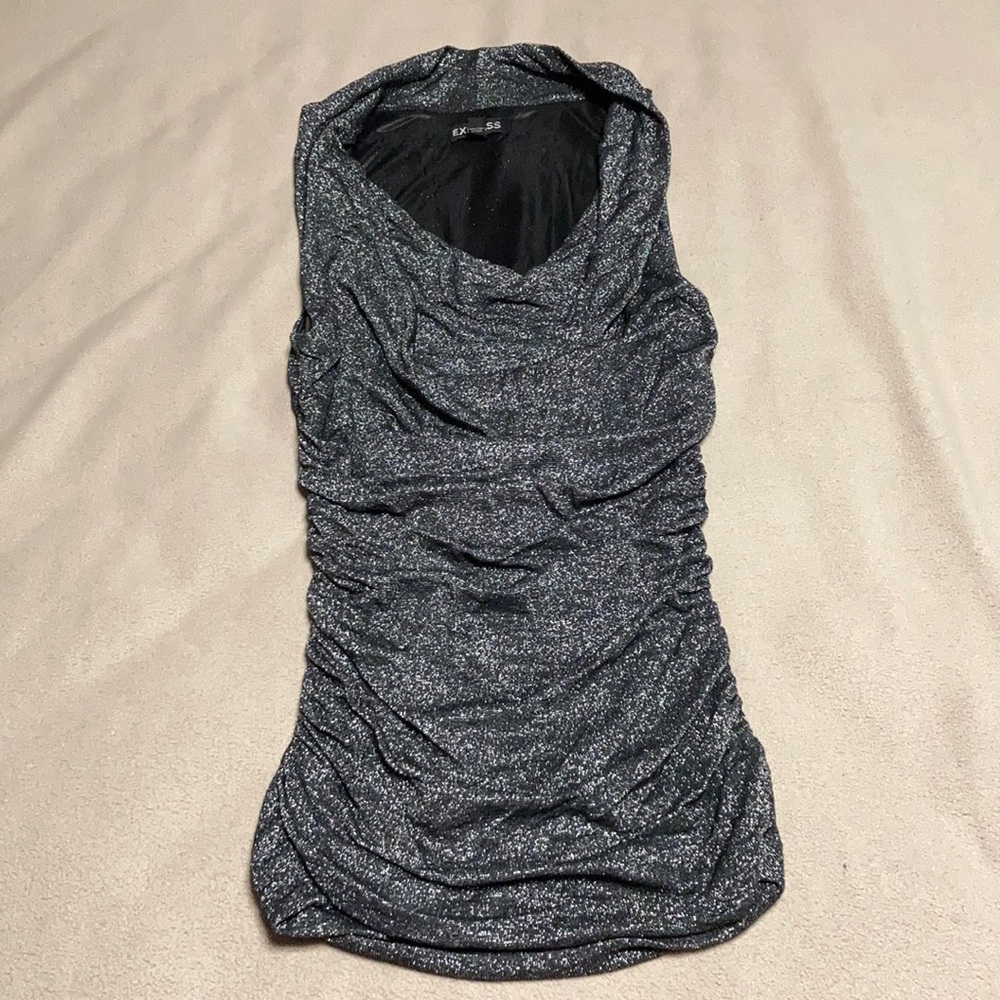 Express shimmery top